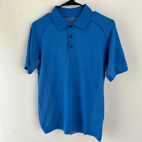 Men’s Lululemon Polo Small Blue Like New - Picture 1 of 4
